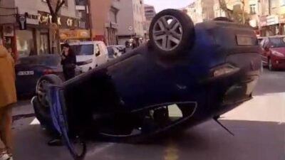 Kaynak: DHA Kaza, saat 11.30 sıralarında Cumhuriyet Mahallesi İnönü Caddesi’nde