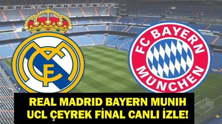 Kaynak:Cnnturk.com Real Madrid ile Bayern Münih arasında oynanacak karşılaşma, Avrupa