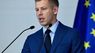 Macaristan’da 12 Nisan’da yapılan parlamento seçimlerini kazanan Tisza Partisi lideri