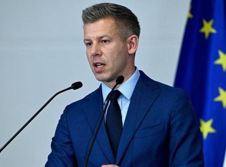 Macaristan’da 12 Nisan’da yapılan parlamento seçimlerini kazanan Tisza Partisi lideri