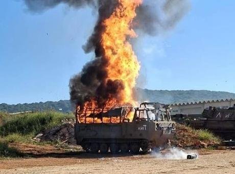 İsrail ordusundan yapılan açıklamada, kuzey sınırındaki Shomera yakınlarında bir askeri