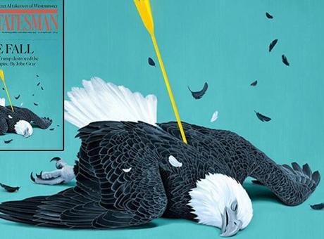 SON DAKİKA HABERLER: İngiliz dergisinden dikkat çeken ‘kartal’ kapağı! ABD’yi bekleyen sonu yazdılar: ‘Geri dönüşü olmayan bir yol’ MİLLİYET.COM.TR / İngiltere merkezli siyaset dergisi New Statesman, ABD Başkanı