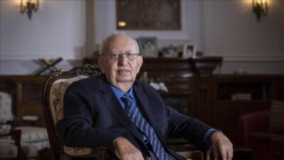 Eski Türkiye Büyük Millet Meclisi Başkanı&nbsp;Hüsamettin Cindoruk, 25 Aralık 2025