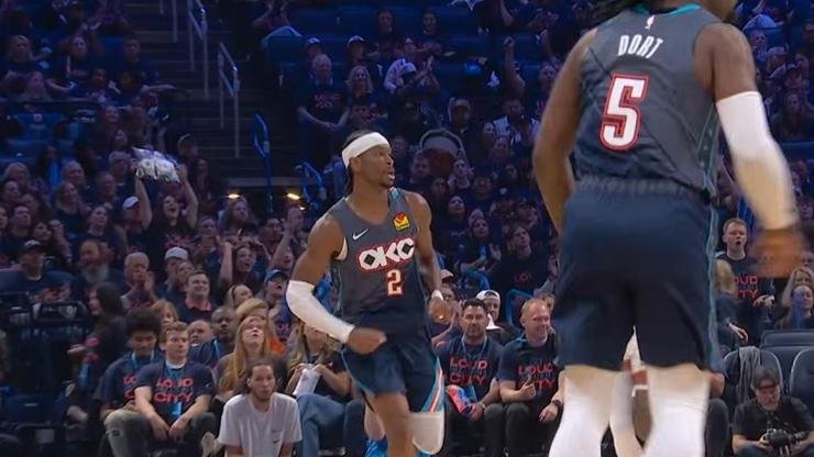 Kaynak:AA NBA‘de son şampiyon Thunder, Batı Konferansı ilk tur ikinci