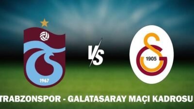 TRABZONSPOR – GALATASARAY MAÇ KADROSU: GS – TS maçı ne zaman, saat kaçta, hangi kanalda? Galatasaray Trabzonspor muhtemel 11’ler! Kaynak:Cnnturk.com Trendyol Süper Lig’in 28. haftasında heyecan dorukta. Şampiyonluk yarışında