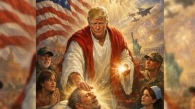 Trump kendisinin Hazreti İsa gibi tasvir edildiği görüntüyü sildi Trump, sosyal medya hesabından yaptığı paylaşımda, Papa 14. Leo’ya yönelik