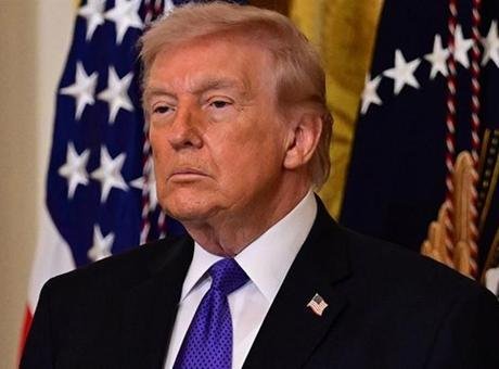 ABD Başkanı Trump, Beyaz Saray’ın bahçesinde düzenlenen Paskalya töreninde basın