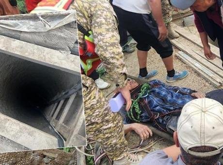 Kırgızistan’da 65 yaşındaki bir adam, bahçesindeki kuyuda günlerce mahsur kaldı.