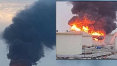 İsrail-İran-ABD savaşı devam ederken, İran füzelerinin Bahreyn’in en büyük petrol