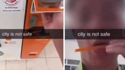 Asya ülkesi Singapur’da ismi açıklanmayan bir genç, sosyal medya hesabı