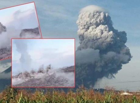 Guatemala’da bir grup dağcı, 20 Nisan’da dünyanın en aktif yanardağlarından