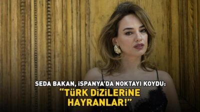 Kaynak:AA İspanya‘nın başkenti Madrid’e giden ünlü oyuncu Seda Bakan, “Madrid’i