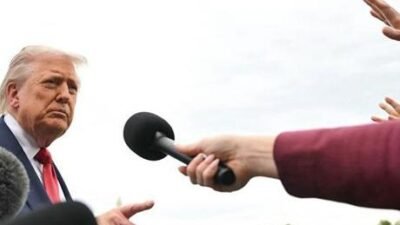 ABD Başkanı Donald Trump, Beyaz Saray’da gazetecilere gündeme dair açıklamalarda