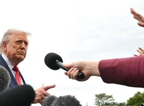 ABD Başkanı Donald Trump, Beyaz Saray’da gazetecilere gündeme dair açıklamalarda