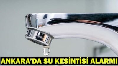 Kaynak:Cnnturk.com Beypazarı, Kazan ve Çankaya ilçelerinde yaşanan su kesintilerine ilişkin