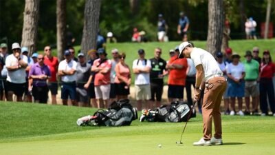 Serik ilçesi Belek Turizm Merkezi’ndeki Regnum National Golf Kulübü sahasında