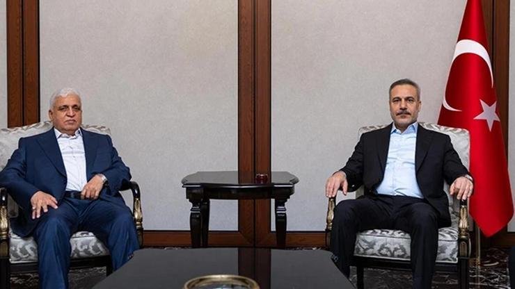 Kaynak: DHA Dışişleri Bakanı Hakan Fidan, Haşdi Şabi Komisyonu Başkanı