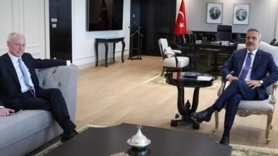 Kaynak:AA Dışişleri Bakanlığının Nsosyal hesabından yapılan paylaşıma göre, Fidan, Morrison