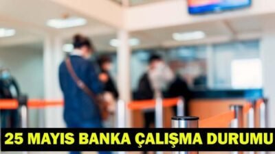 BANKALAR PAZARTESİ AÇIK MI? 25 Mayıs bankalar kapalı mı? İdari izinde bankaların çalışma durumu Kaynak:Cnnturk.com İslam aleminin önemli günlerinden Kurban Bayramı, 2026 yılında Mayıs
