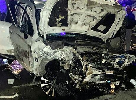 Kaza, gece saatlerinde Isparta- Antalya kara yolu Bucak ilçesi Elsazı