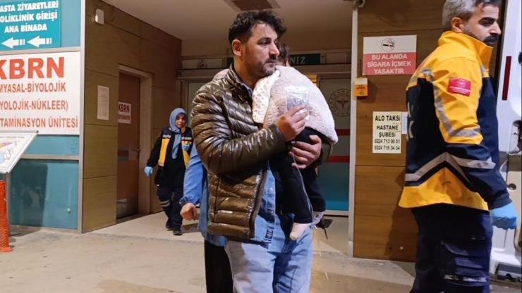 Yavuz YILMAZ/ İNEGÖL( Bursa),(DHA)-BURSA’nın İnegöl ilçesinde merdivenlerden düşerek yaralanan 1