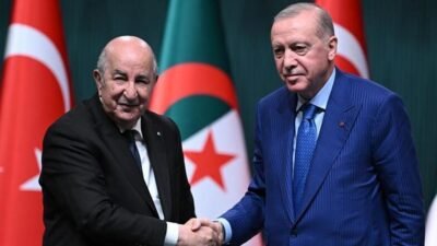 Kaynak:İHA Cumhurbaşkanı Erdoğan ve Cezayir Cumhurbaşkanı Tebbun arasında gerçekleştirilen telefon