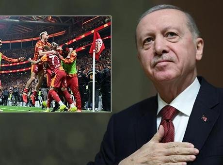 Cumhurbaşkanı Recep Tayyip Erdoğan “Üst üste 4’üncü kez Trendyol Süper