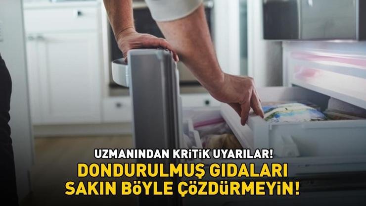 Kaynak: DHA Dondurulmuş gıdalar, yemek hazırlama süresini kısalttığı ve bozulmadan