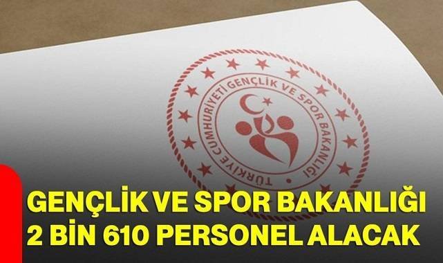 Gençlik ve Spor Bakanlığı (GSB), büyük bir istihdam hamlesi başlatarak