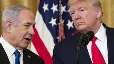 İsrail Başbakanı Binyamin Netanyahu’nun, ABD Başkanı Donald Trump ile gerçekleştirdiği