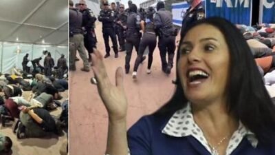 İsrail Ulaştırma Bakanı Miri Regev, İsrail tarafından alıkonulan Küresel Sumud