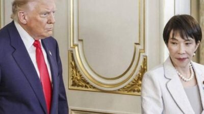 Japonya Başbakanı Takaiçi Sanae ile ABD Başkanı Donald Trump, iki