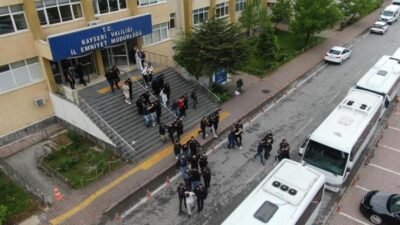 Kaynak:AA Kayseri Cumhuriyet Başsavcılığının başlattığı soruşturma kapsamında İl Emniyet Müdürlüğü