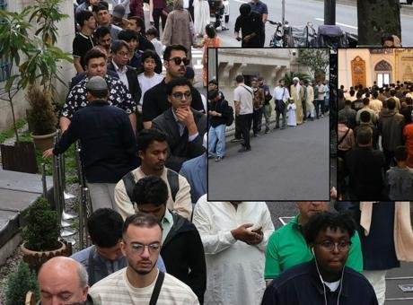 Japonya’nın başkenti Tokyo ve çevresinde yaşayan Müslümanlar, Kurban Bayramı sevincini