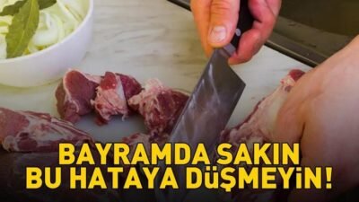 Kaynak:Cnnturk.com Kurban Bayramı’nda sık yapılan hatalara dikkat çeken uzmanlar, etin