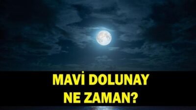 Kaynak:Cnnturk.com Mavi Dolunay tarihi, gökyüzü takvimi ile birlikte araştırılmaya başlandı.
