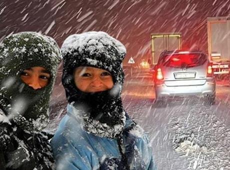 Afyonkarahisar’ın Sandıklı, Sinanpaşa ve Bayat ilçelerinde olumsuz hava koşulları nedeniyle