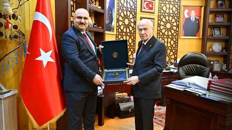 Kaynak:AA MHP’nin sosyal medya hesabından yapılan paylaşımda, görüşmeye ilişkin şu