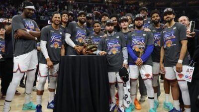 Kaynak:AA &nbsp;Rocket Arena’da oynanan Doğu Konferansı final serisi 4. maçında