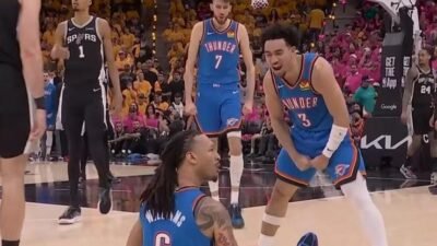 NBA’de Thunder, Spurs karşısında öne geçti Kaynak:AA Frost Bank Center‘da Spurs’e konuk olan Thunder’da Shai Gilgeous-Alexander,