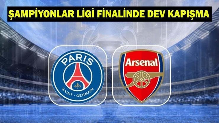 Kaynak:Cnnturk.com Şampiyonlar Ligi finalinde dev kapışma: PSG ile Arsenal kupa