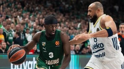 Kaynak:Cnnturk.com EuroLeague&nbsp;play-off serisinde Fenerbahçe Beko, Zalgris’i deplasmanda mağlup etti ve