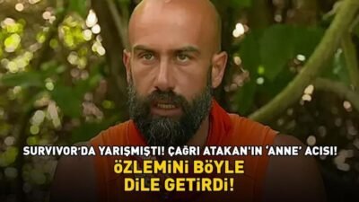 Kaynak:Cnnturk.com Çağrı Atakan, ‘Çukur’ dizisi sonrası 2021 yılında Survivor‘da yarışmıştı.