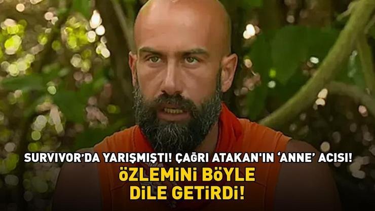 Kaynak:Cnnturk.com Çağrı Atakan, ‘Çukur’ dizisi sonrası 2021 yılında Survivor‘da yarışmıştı.