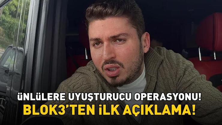Kaynak:Cnnturk.com Ünlülere uyuşturucu operasyonunda adı geçen Blok3, gözaltına alındığına yönelik