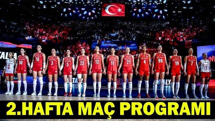 Kaynak:Cnnturk.com Filenin Sultanları’nın 2026 FIVB Milletler Ligi ikinci hafta karşılaşmaları,