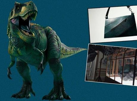 Bilim insanlarının geliştirdiği ve “T-Rex derisi” olarak tanıtılan el çantası,