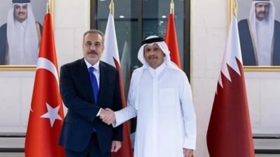 Kaynak:AA Dışişleri Bakanlığı kaynaklarından edinilen bilgiye göre, Fidan’ın, Katar Başbakanı