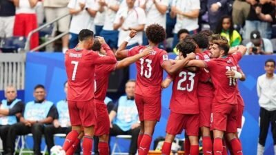 Kaynak:Cnnturk.com Cristiano Ronaldo’nun 2 gol attığı maçta Portekiz, Özbekistan’ı farklı