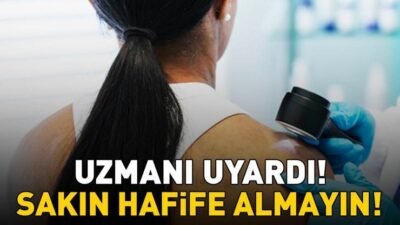 Kaynak:İhlas Haber Ajansı Dermatoloji Uzmanı Dr. Ceren Gül, deri kanserinin